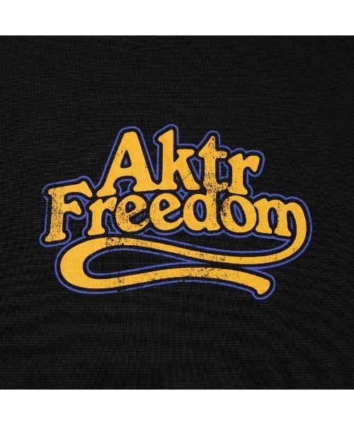 AKTR(アクター)の「AKTR FREEDOM LOGO SPORTS TEE(アクター フリーダム ロゴ スポーツティー)(Tシャツ/カットソー・メンズ・ブラック系/ホワイト系・MEDIUM/LARGE/X-LARGE/XX-LARGE)」の13枚目の写真