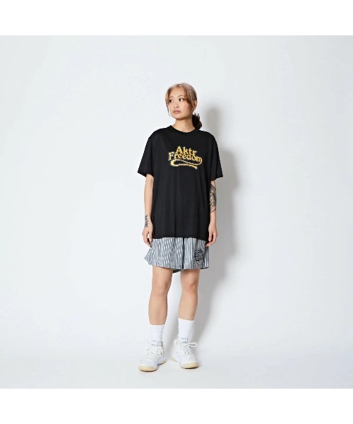 AKTR(アクター)の「AKTR FREEDOM LOGO SPORTS TEE(アクター フリーダム ロゴ スポーツティー)(Tシャツ/カットソー・メンズ・ブラック系/ホワイト系・MEDIUM/LARGE/X-LARGE/XX-LARGE)」の15枚目の写真