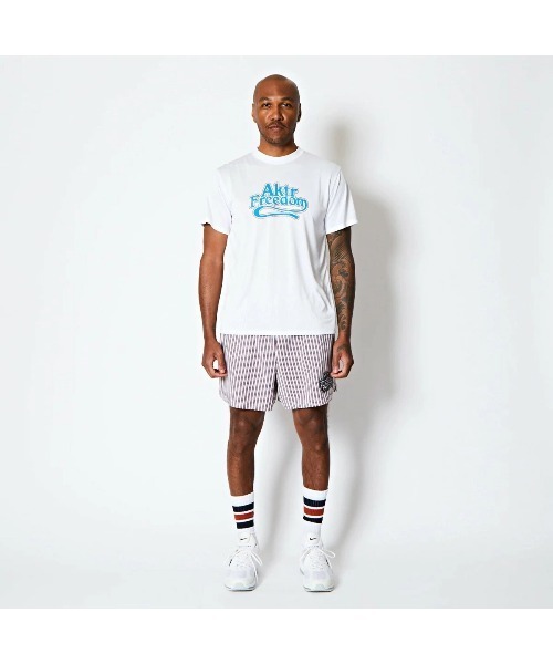 AKTR(アクター)の「AKTR FREEDOM LOGO SPORTS TEE(アクター フリーダム ロゴ スポーツティー)(Tシャツ/カットソー・メンズ・ブラック系/ホワイト系・MEDIUM/LARGE/X-LARGE/XX-LARGE)」の8枚目の写真