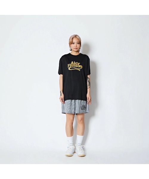 AKTR(アクター)の「AKTR FREEDOM LOGO SPORTS TEE(アクター フリーダム ロゴ スポーツティー)(Tシャツ/カットソー・メンズ・ブラック系/ホワイト系・MEDIUM/LARGE/X-LARGE/XX-LARGE)」の14枚目の写真