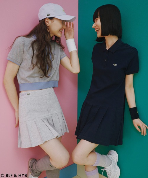 LACOSTE（ラコステ）の「バックプリントミニ ポロドレス（シャツ