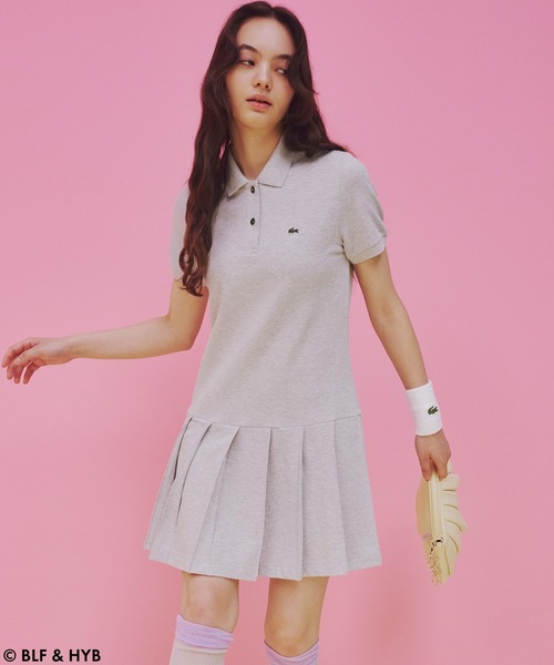 LACOSTE（ラコステ）の「バックプリントミニ ポロドレス（シャツ