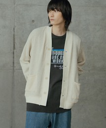 RATTLE TRAP | シアーライクニットカットカーディガン(カーディガン/ボレロ)