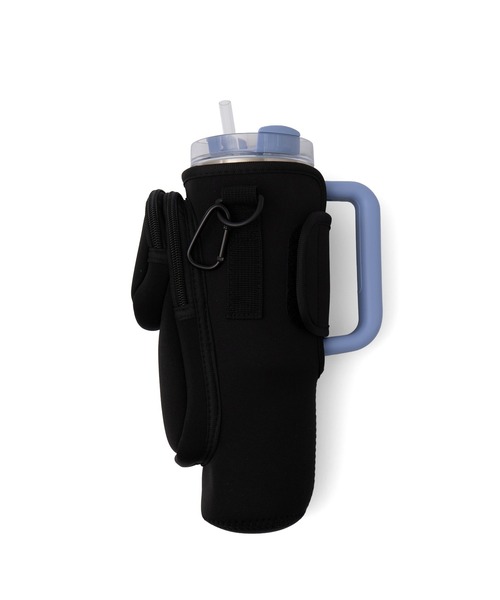 セール】スマホ収納付きボトルホルダー タンブラーケース ショルダー