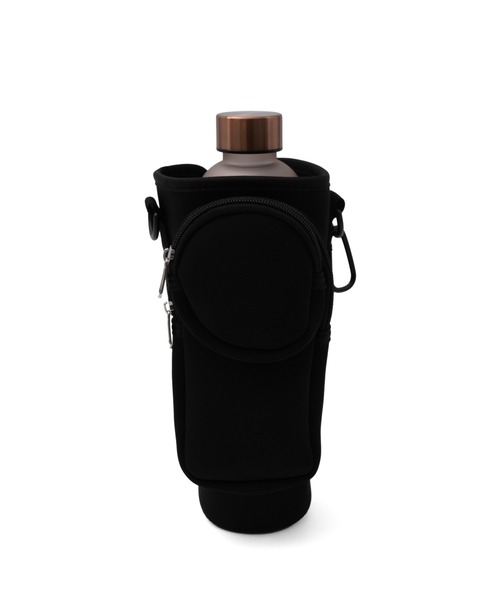 セール】スマホ収納付きボトルホルダー タンブラーケース ショルダー