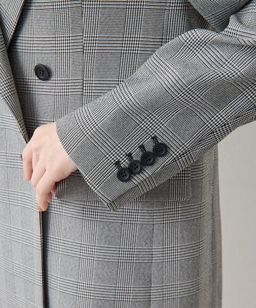THE PAUSE】チェックダブルジャケット（テーラードジャケット）｜THE