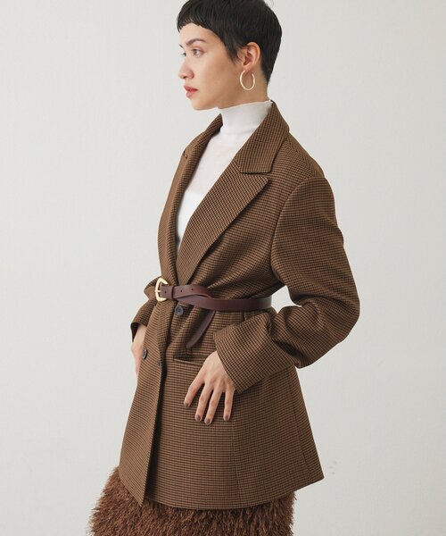 THE PAUSE】チェックダブルジャケット（テーラードジャケット）｜THE