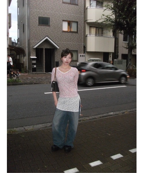 Smyeon(スミョン)の「Lace apron skirt/レースエプロン巻きスカート(スカート・レディース・ホワイト・FREE)」の16枚目の写真
