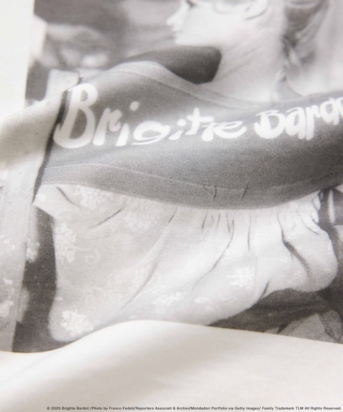 ROPE'（ロペ）の「【Brigitte Bardot×ROPE'・コラボ】プリント半袖T-shirt【洗える・洗濯耐久性・接触冷感】（Tシャツ/カットソー・レディース・ホワイト系その他/ホワイト・FREE）」の12枚目の写真