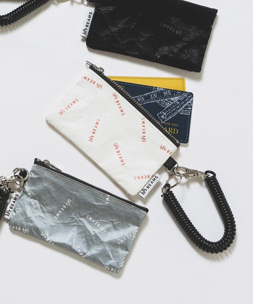 bpr BEAMS（ビーピーアール ビームス ）の「モノグラム ポーチ XS（ポーチ・レディース・ブラック/ホワイト/シルバー・ONE SIZE）」の9枚目の写真