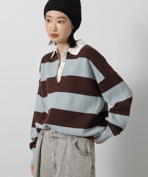 LAKOLE | スウェットライクラガーニットプルオーバー / 582049(ニット/セーター)