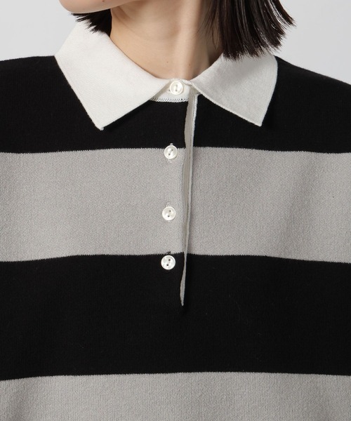 セール】スウェットライクラガーニットプルオーバー / 582049（ニット