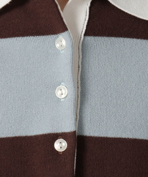 スウェットライクラガーニットプルオーバー / 582049（ニット/セーター