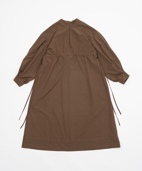 waist ribbon volume onepiece/ウエストリボンボリュームワンピース