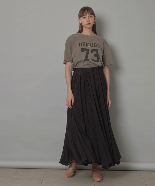 CADUNE(カデュネ)の「エアリーフレアスカート(スカート・レディース・ホワイト/ブラウン/モカ・34/36/38)」の15枚目の写真