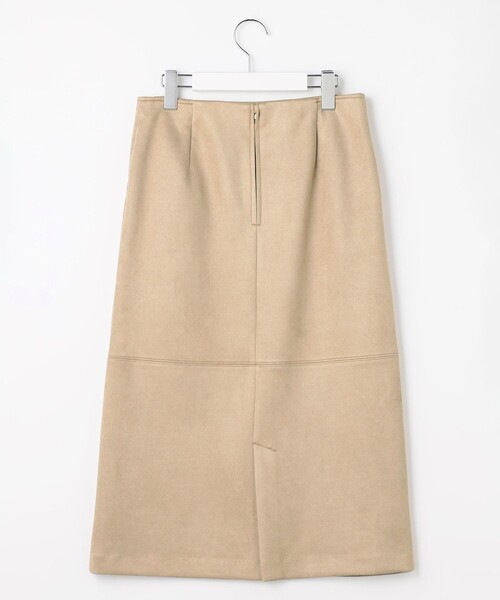 J.PRESS Ladies（J.プレス レディス）の「スエードダンボール スカート（スカート・レディース・ブラウン系/ベージュ系・S/XS/XXS）」の6枚目の写真
