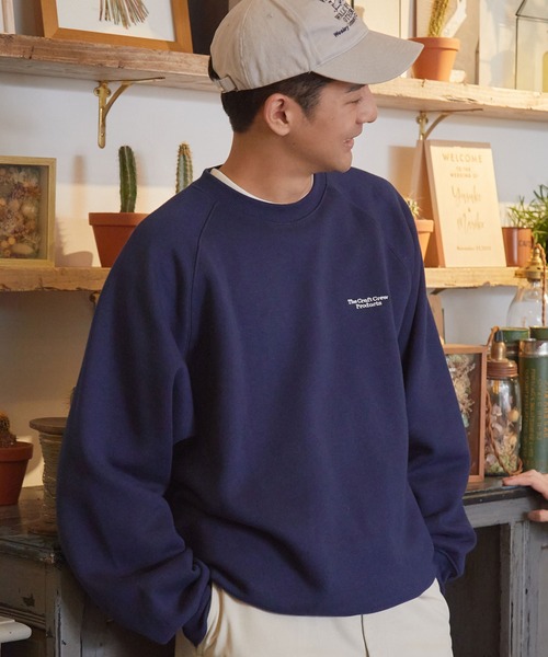 SAILORS ラグランスリーブ スウェット　ショッパー付き未開封新品 セール】ファンクショナルファブリック ロゴ刺繍 ビッグシルエット