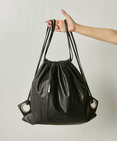 kawa-kawa(カワカワ)】NO1523巾着リュック/ナップサック（バックパック