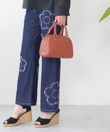 MARY QUANT | スムーステリーヌデイジーパッチ ミニボストン(ボストンバッグ)