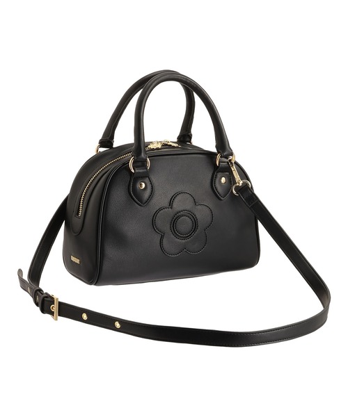 MARY QUANT（マリークワント）の「スムーステリーヌデイジーパッチ ミニボストン（ボストンバッグ・レディース・テラコッタ/レッド/ブラック・FREE）」の4枚目の写真