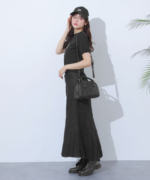 MARY QUANT（マリークワント）の「スムーステリーヌデイジーパッチ ミニボストン（ボストンバッグ・レディース・テラコッタ/レッド/ブラック・FREE）」の10枚目の写真