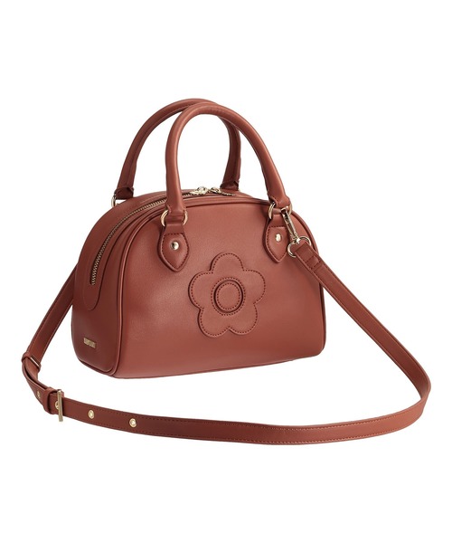 MARY QUANT（マリークワント）の「スムーステリーヌデイジーパッチ ミニボストン（ボストンバッグ・レディース・テラコッタ/レッド/ブラック・FREE）」の12枚目の写真