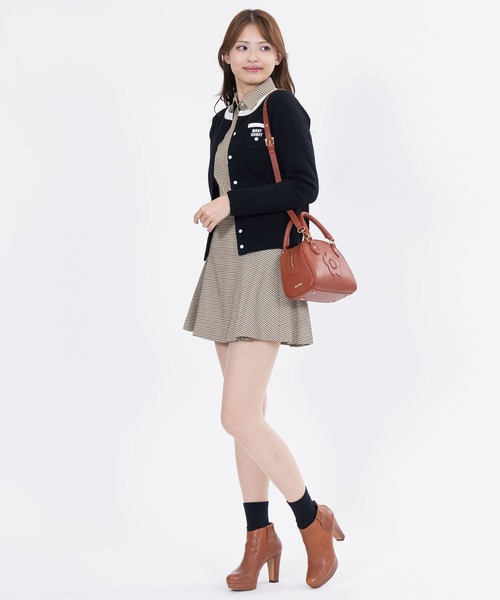 MARY QUANT（マリークワント）の「スムーステリーヌデイジーパッチ ミニボストン（ボストンバッグ・レディース・テラコッタ/レッド/ブラック・FREE）」の17枚目の写真