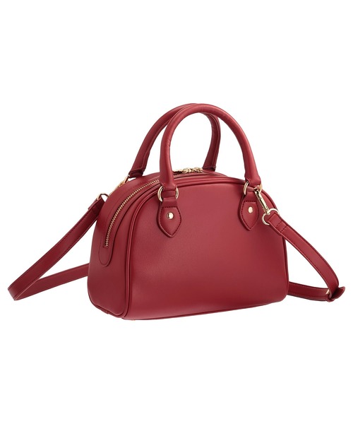 MARY QUANT（マリークワント）の「スムーステリーヌデイジーパッチ ミニボストン（ボストンバッグ・レディース・テラコッタ/レッド/ブラック・FREE）」の20枚目の写真