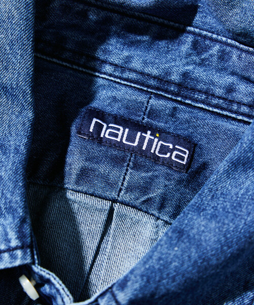 NAUTICA(ノーティカ)の「NAUTICA/ノーティカ ヴィンテージライク デニム BDシャツ(シャツ/ブラウス・メンズ・サックスブルー・MEDIUM/LARGE/X-LARGE)」の17枚目の写真