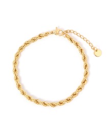 LAKOLE（ラコレ）の「ステンレススクリューチェーンブレスレット / 589510（ブレスレット）」