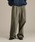 WETTEMPT�i�E�B�e���v�g�j�́u2 TUCK COTTON TWILL PANTS / �c�[�^�b�N�R�b�g���c�C���p���c�i���̑��p���c�j�v�b�_�[�N�I���[�u