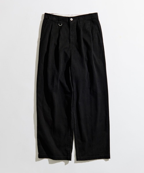 2 TUCK COTTON TWILL PANTS / ツータックコットンツイルパンツ（その他