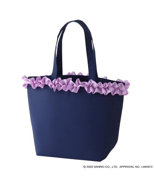 ANNA SUI（アナスイ）の「【マイメロディ・クロミ×ANNA SUI】フリル付きトート（トートバッグ・レディース・ネイビー/ピンク/ブラック・FREE）」の11枚目の写真