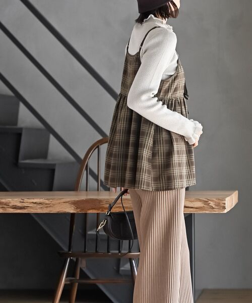 フロントリボンチェックキャミソール（キャミソール）｜rps（アール