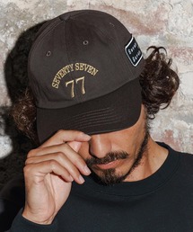 seventy seven（セブンティセブン）の「mko13166-embroidery 6 panel cap(25W) キャップ(7725W300)（キャップ）」