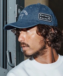 seventy seven（セブンティセブン）の「mko13166-embroidery 6 panel cap(25W) キャップ(7725W300)（キャップ）」