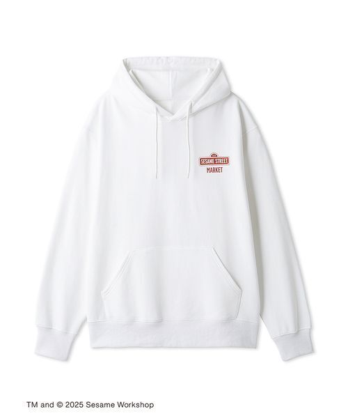SESAME STREET(セサミストリート)の「【CAFE SWEETS】【UNISEX】フーディ(SWEETS)(パーカー・レディース・ホワイト/ネイビー・M/L)」の8枚目の写真