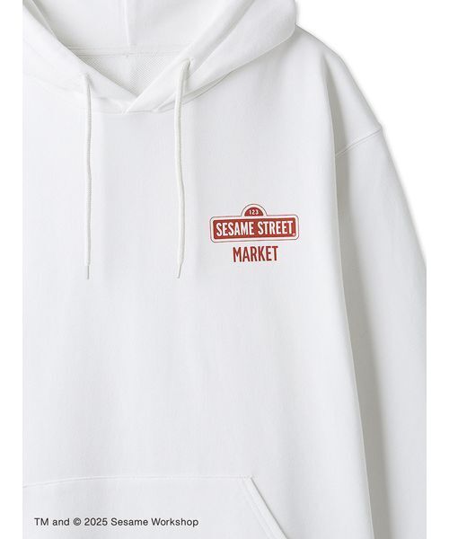 SESAME STREET(セサミストリート)の「【CAFE SWEETS】【UNISEX】フーディ(SWEETS)(パーカー・レディース・ホワイト/ネイビー・M/L)」の9枚目の写真