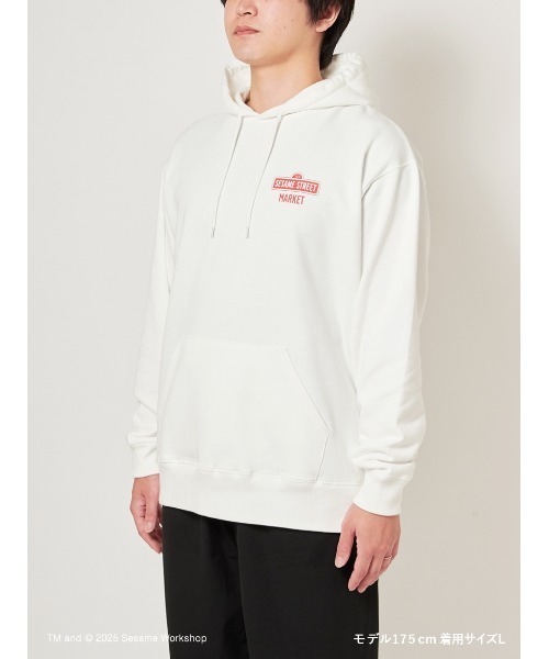 SESAME STREET(セサミストリート)の「【CAFE SWEETS】【UNISEX】フーディ(SWEETS)(パーカー・レディース・ホワイト/ネイビー・M/L)」の7枚目の写真