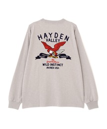 H.V. EAGLE SLUB L/S T-SHIRT / ヘイデン・バレー スラブ 長袖Tシャツ / AVIREX / アヴィレックス
