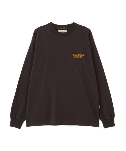 AVIREX（アヴィレックス）の「H.V. EAGLE SLUB L/S T-SHIRT / ヘイデン・バレー スラブ 長袖Tシャツ / AVIREX / アヴィレックス（Tシャツ/カットソー・メンズ・ホワイト/グレー/ブラック・MEDIUM/LARGE/X-LARGE/XX-LARGE）」の8枚目の写真
