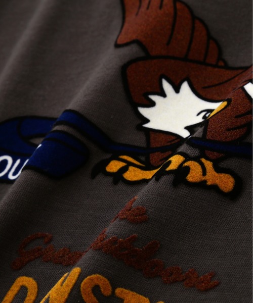AVIREX（アヴィレックス）の「H.V. EAGLE SLUB L/S T-SHIRT / ヘイデン・バレー スラブ 長袖Tシャツ / AVIREX / アヴィレックス（Tシャツ/カットソー・メンズ・ホワイト/グレー/ブラック・MEDIUM/LARGE/X-LARGE/XX-LARGE）」の10枚目の写真