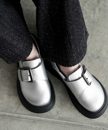 Bulue.（ブルー）の「【Bulue.】2way厚底ローファーサボ（ローファー）」