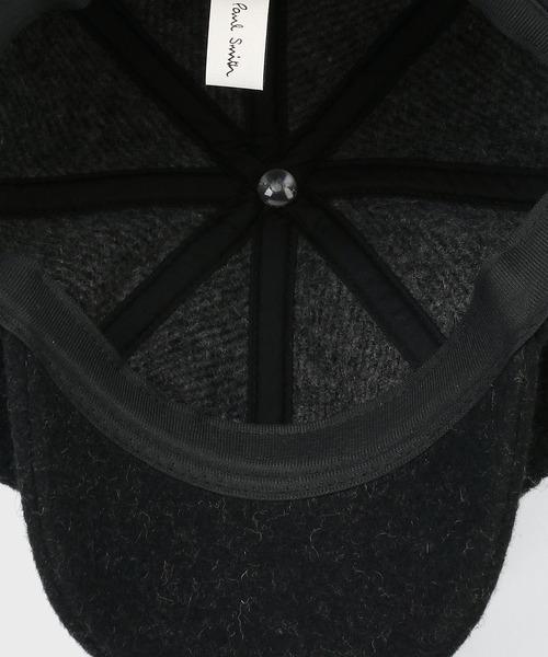 Paul Smith（ポールスミス）の「ダブルフェイス キャスケット【250303 WCASQ】（キャスケット・メンズ・ブラック・FREE）」の2枚目の写真