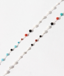 mikia（ミキア）の「mikia / マルチストーン ロングネックレス