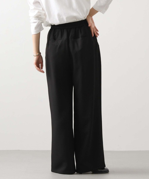 Gready Brilliant（グレディブリリアン）の「タックラウンド切替ワイドパンツ（その他パンツ・レディース・ブラウン/ブラック・38）」の9枚目の写真