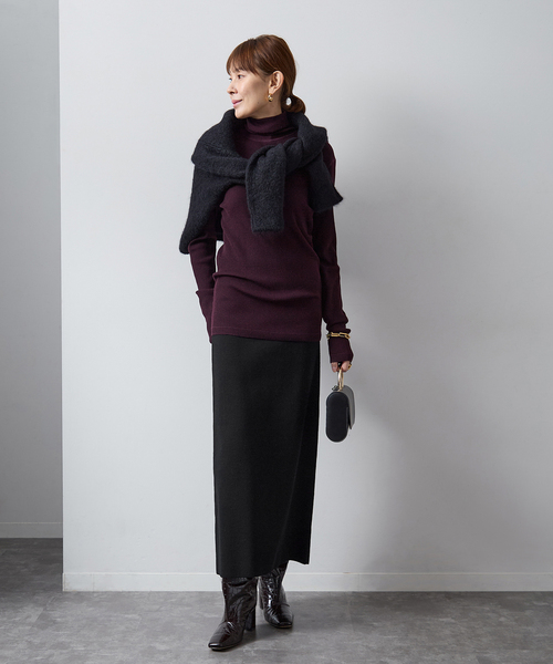 セール】wool knit narrow スカート（スカート）｜VERMEIL par iena