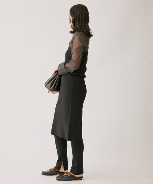 セール】wool knit narrow スカート（スカート）｜VERMEIL par iena