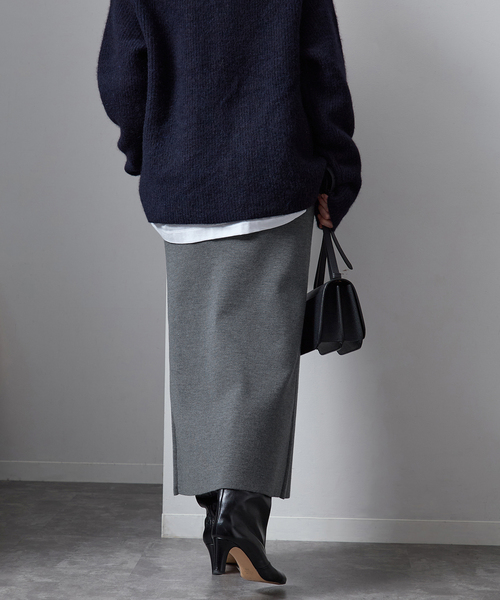セール】wool knit narrow スカート（スカート）｜VERMEIL par iena