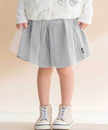 Noeil aime BeBe | ラメ入りチュールティアードキュロット(スカート)